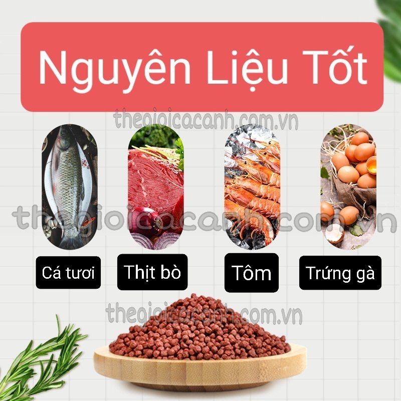 Thức ăn cá hồng két Yee lên màu đỏ hủ 280g