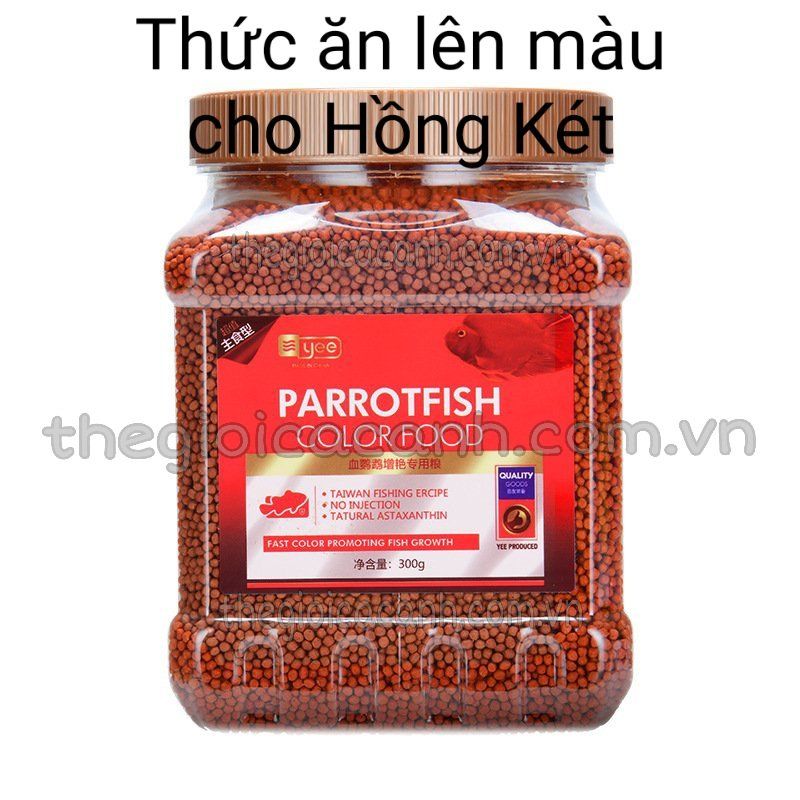 Thức ăn cá hồng két Yee lên màu đỏ hủ 280g