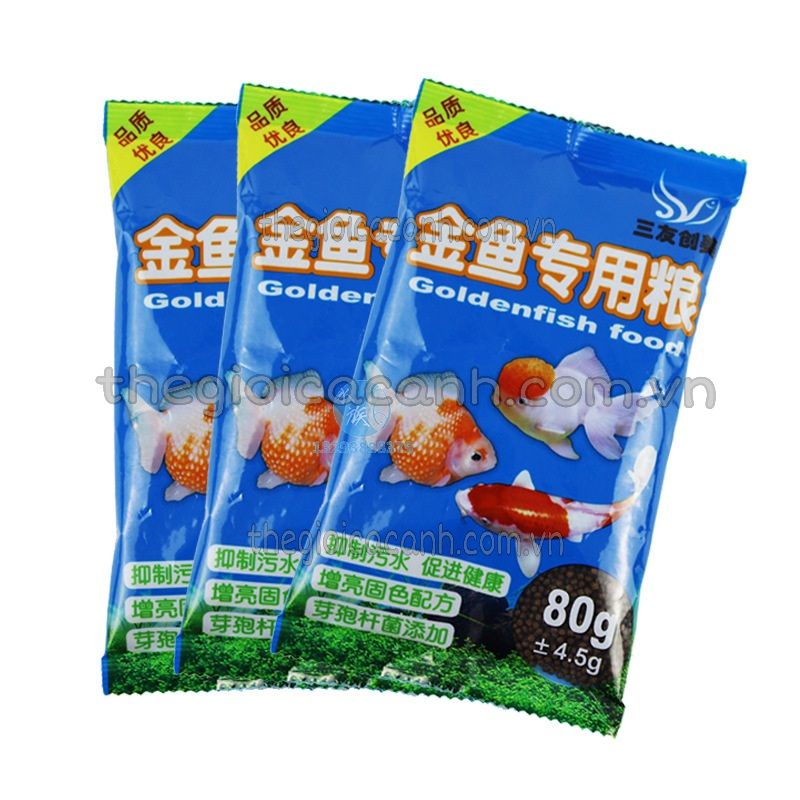 Thức ăn cho cá cảnh, cá vàng, cá chép 450gr