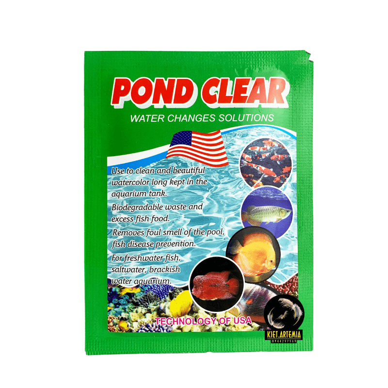 POND CLEAR: Men vi sinh cho cá cảnh