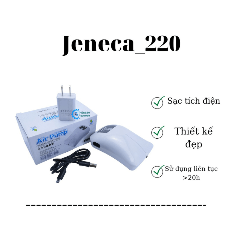 Máy oxy tích điện Jeneca JZL-220 JZL-240 tự chạy khi cúp điện