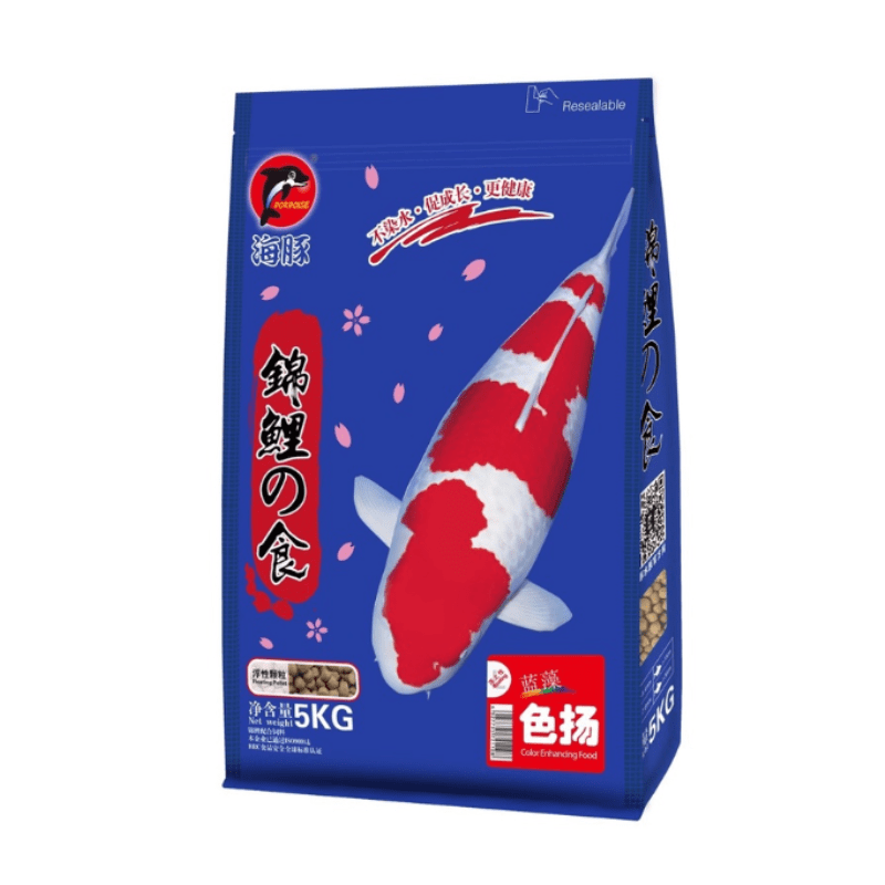 Thức ăn cá Koi tăng màu – Porpoise Color – 5kg