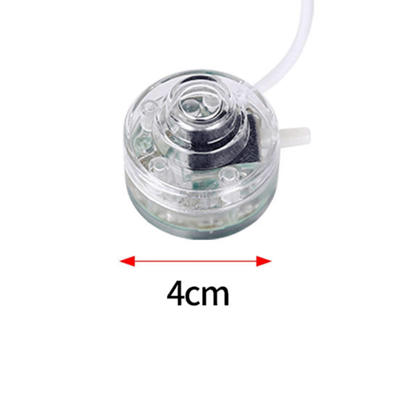 Sủi mini có đèn led đổi màu cho hồ cá