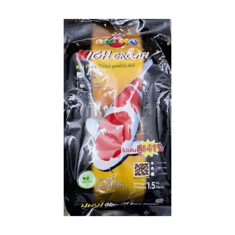 Thức ăn cá Koi - Okiko High Grow cao cấp của Thái lan - 1,5 kg