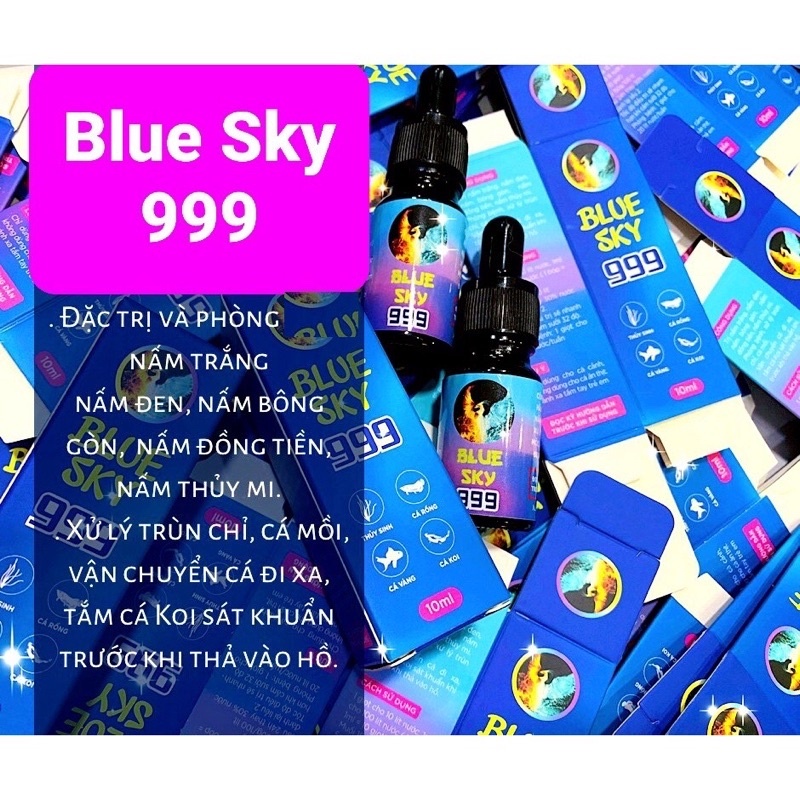 Blue Sky 999 Xử Lý Túm Lắc Cá 7 Màu, Các Loại Nấm Cho Mọi Loại Cá Cảnh