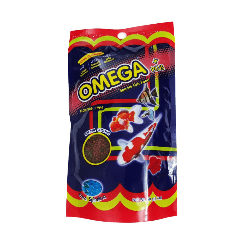 Cám Dinh Dưỡng Omega cho cá Koi, Cá vàng, La hán 100g | 250g | 500g