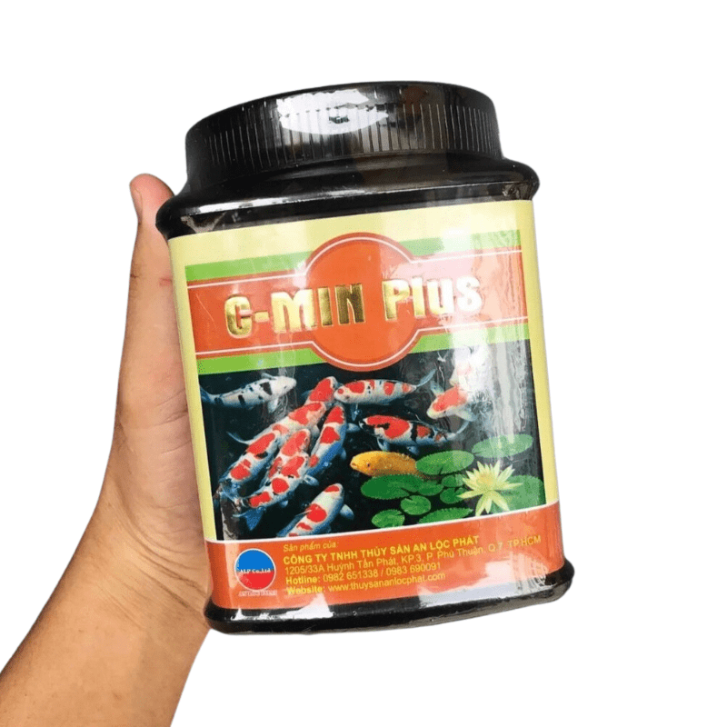 C-min Plus Vitamin Và Khoáng Chất Thiết Yếu Dành Cho Cá Tất Cả Cá Cảnh Lọ 500gr