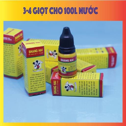 Thuốc Trị Nấm Cho Cá Betta Guppy (ShangHai Mickey)