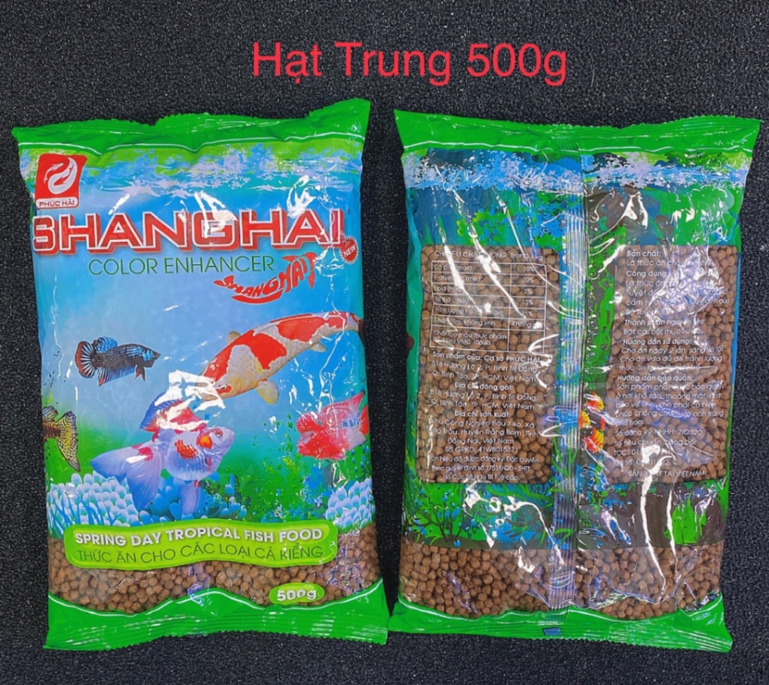 Thức ăn cho Cá Shanghai 500g cho cá cảnh