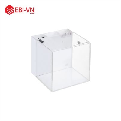 Bể Cá, Hồ Cá Acrylic Cubic Lọc Vách 20x20x20cm EBI-VN (có bơm), hồ nuôi cá và trồng cây thủy sinh tiện lợi