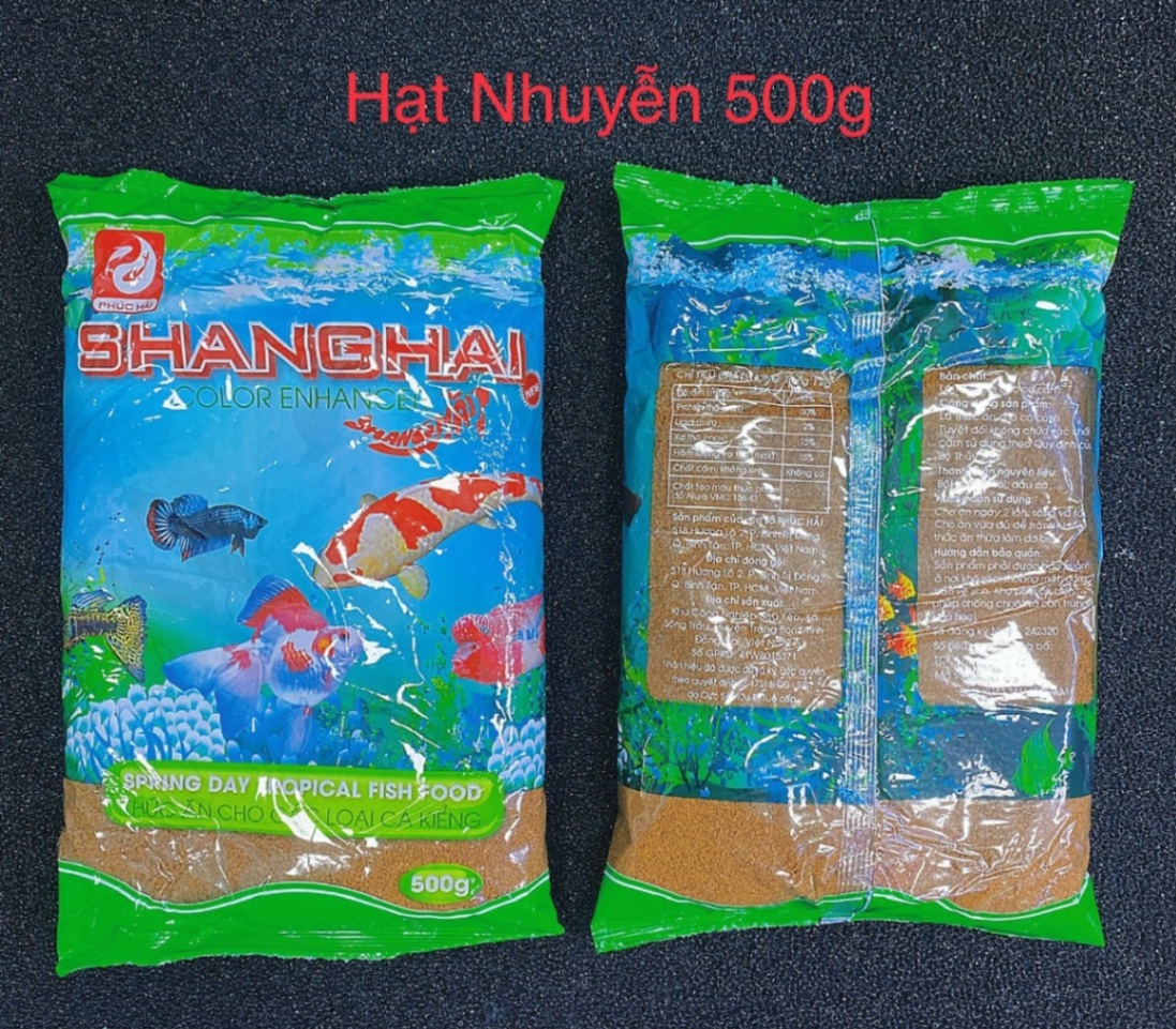 Thức ăn cho Cá Shanghai 500g cho cá cảnh