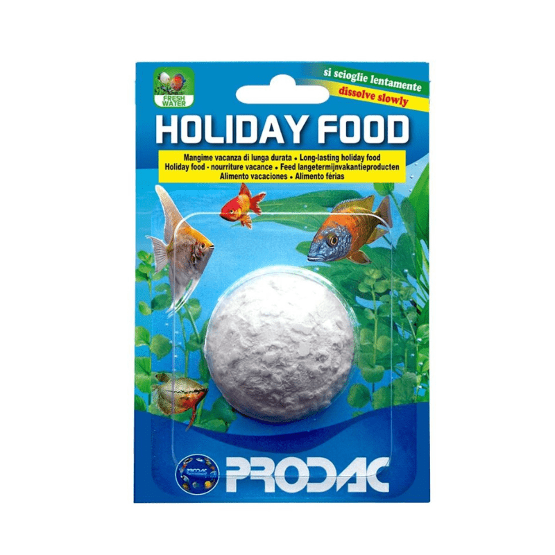 Thức ăn tan chậm Prodac - Holiday Food viên 20gr