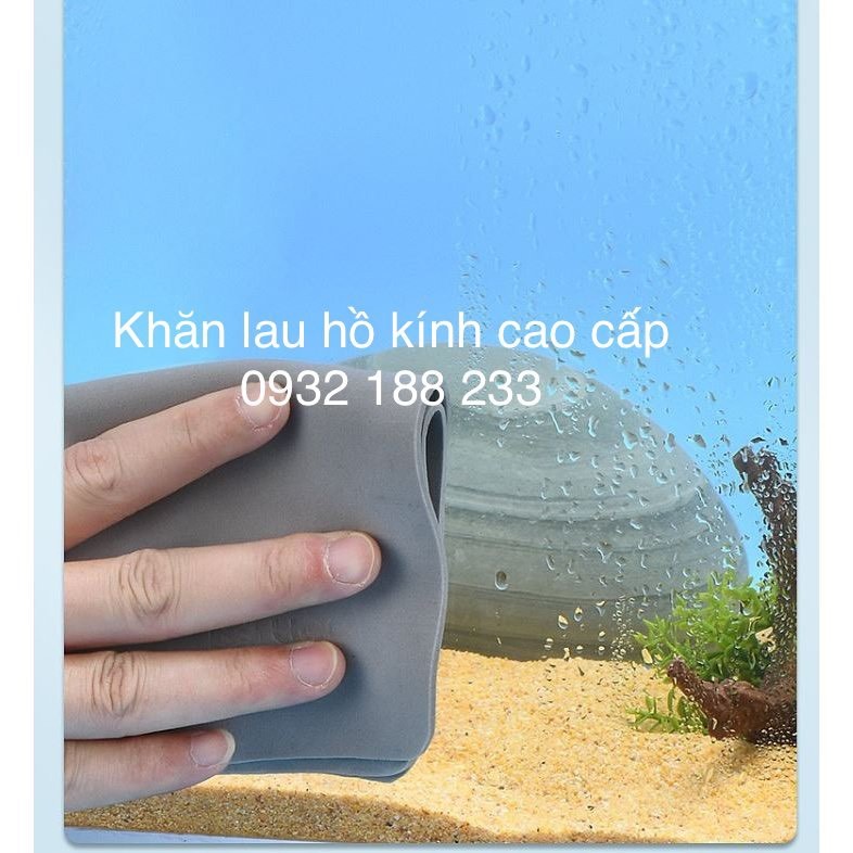 Khăn lau bể cá cao cấp Yee không bám lông, xù lông, không làm xước kính | Khăn lau hồ cá cảnh