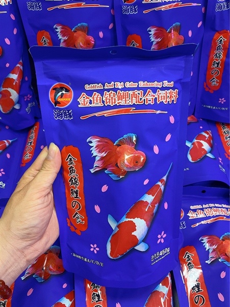 Thức ăn cá Koi Porpoise 450gr