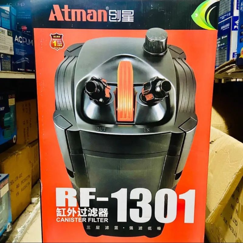 Lọc Thùng Atman RF 1301 Cho Hồ Cá Cảnh