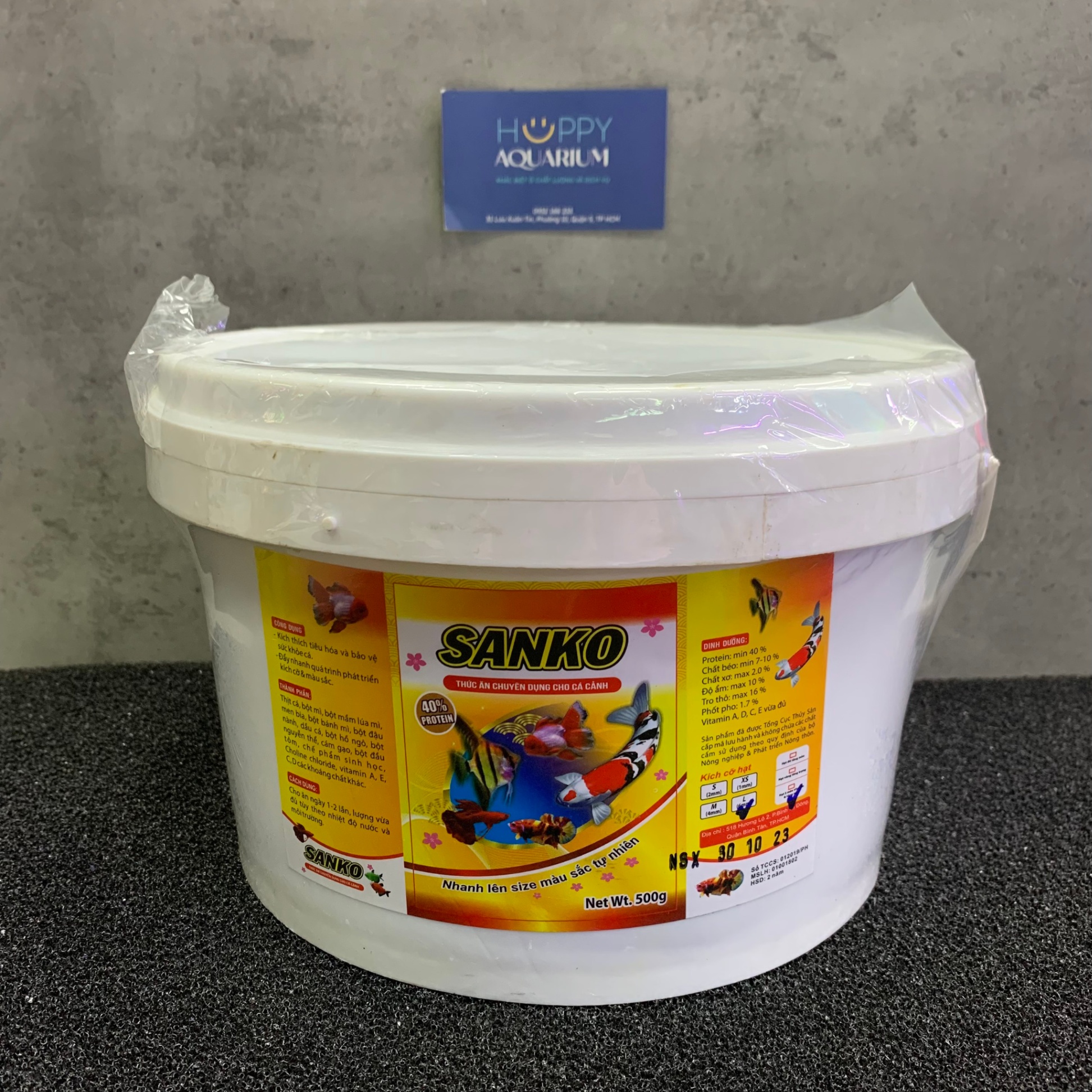 Thùng Thức Ăn Sanko 2kg (2 màu)