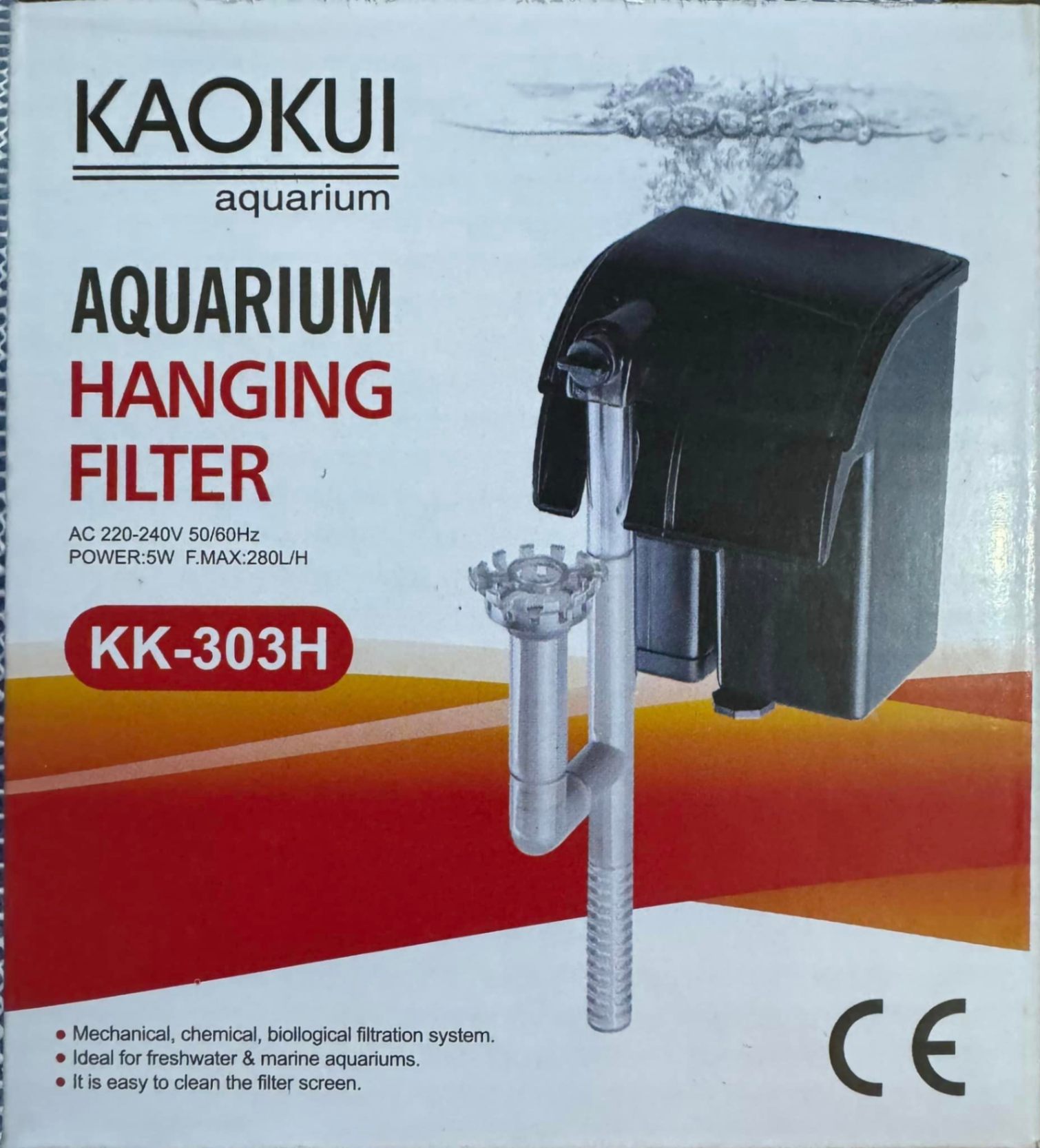 Lọc Treo Kaokui KK 303H (5W) | Lọc Thác Hồ Cá