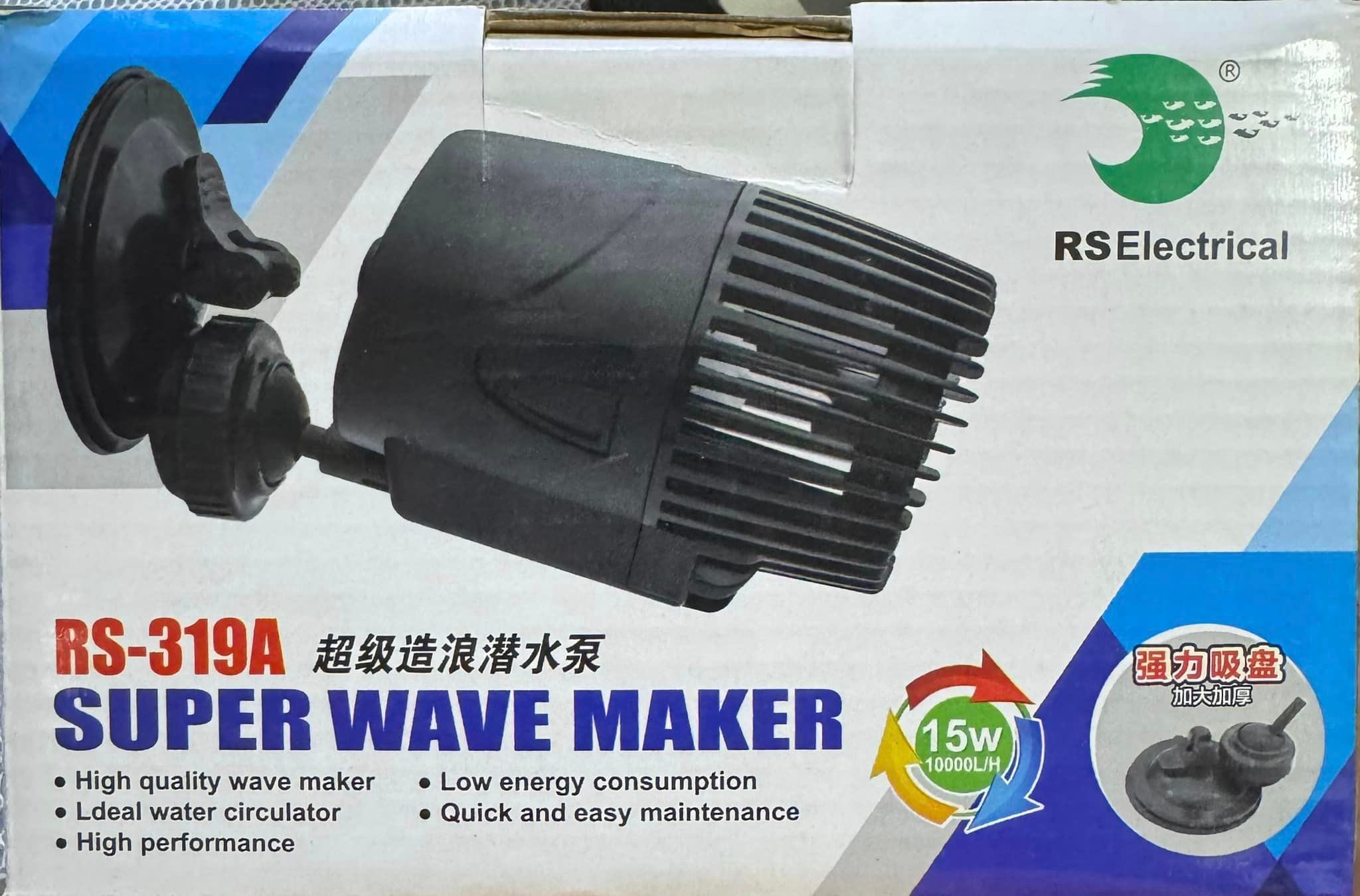 Máy Tạo Sóng RS 319A (15W) | Máy Thổi Luồng Hồ Cá