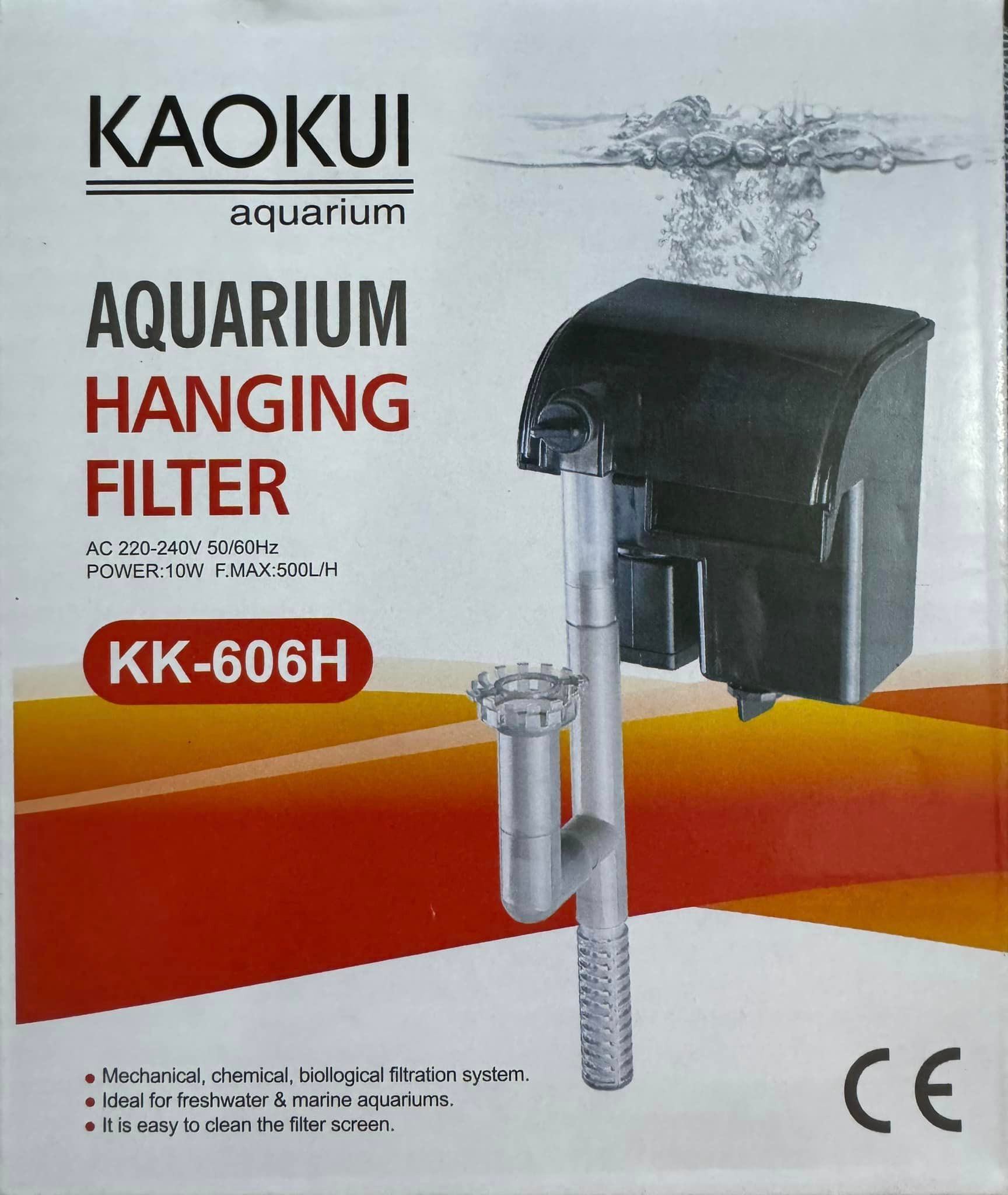 Lọc Treo Kaokui KK 606H (10W) | Lọc Thác Hồ Cá Bể Thủy Sinh