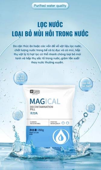 Purigen Yee Magical Vật liệu lọc nước cao cấp cho hồ cá cảnh