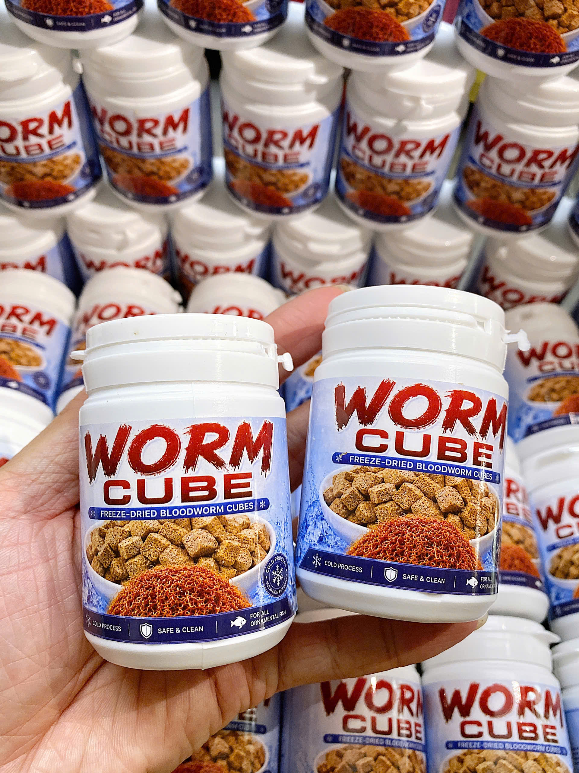 Trùng Chỉ Đông Khô Worm Cube 120ml