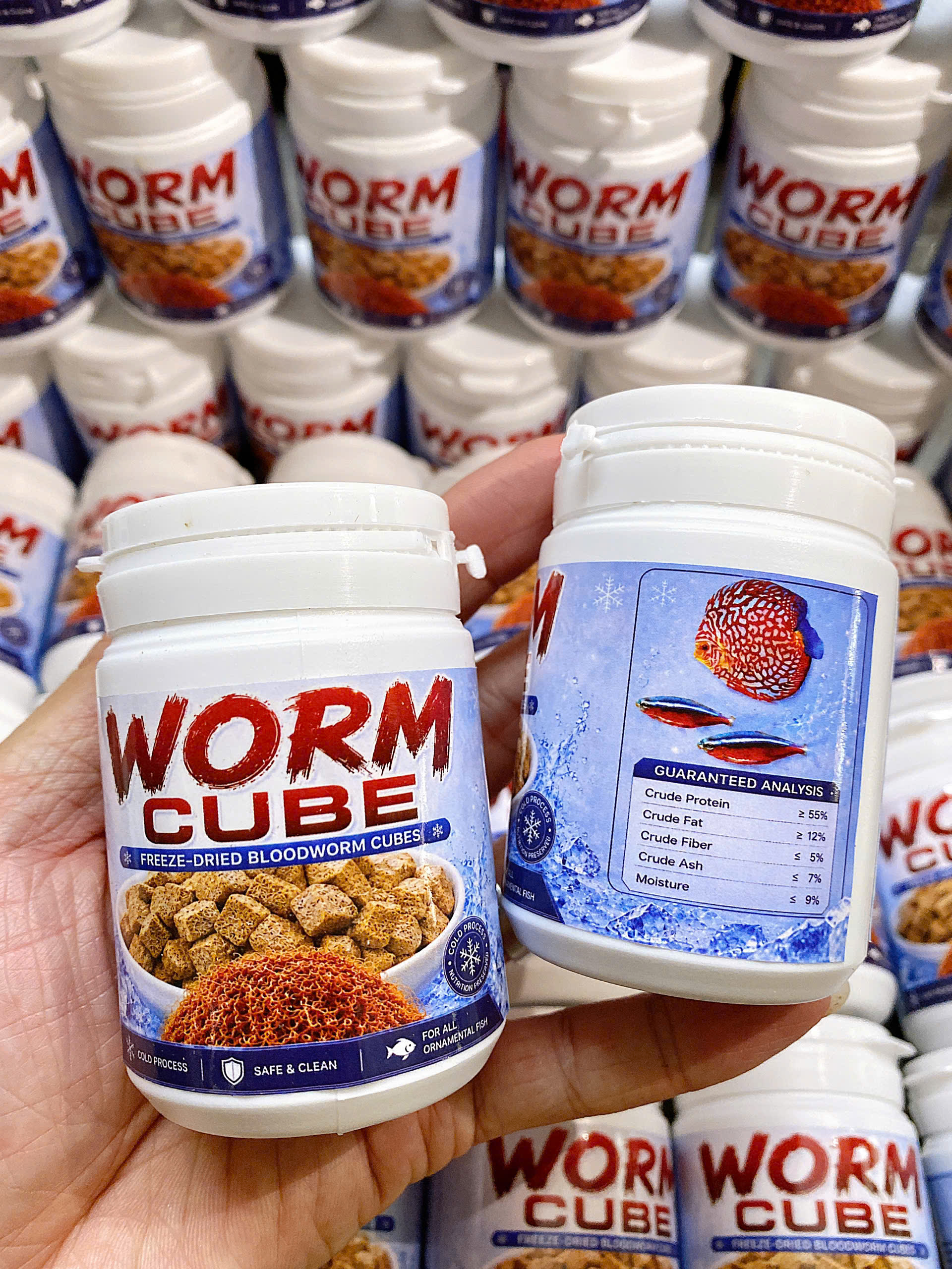 Trùng Chỉ Đông Khô Worm Cube 120ml