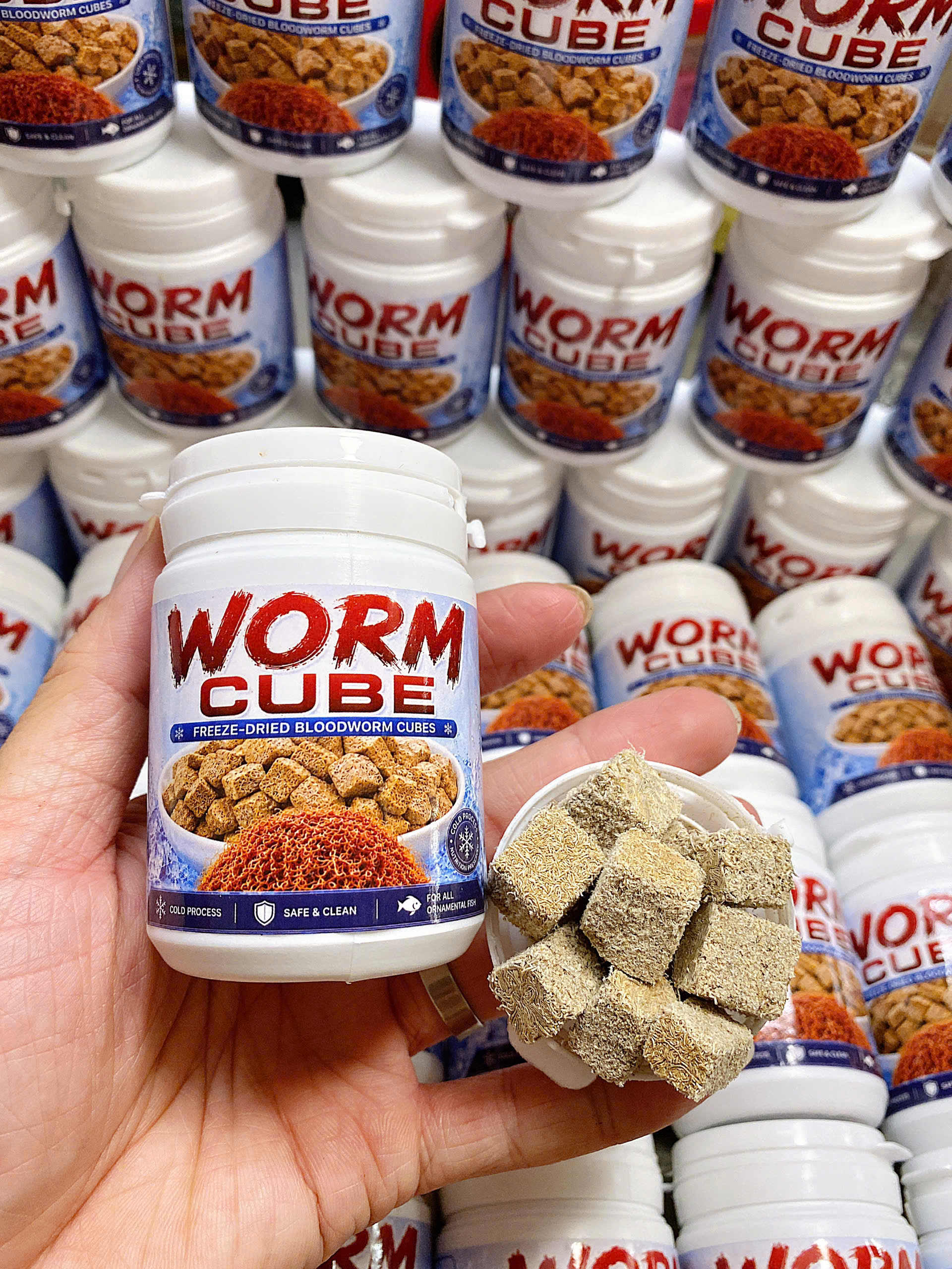 Trùng Chỉ Đông Khô Worm Cube 120ml