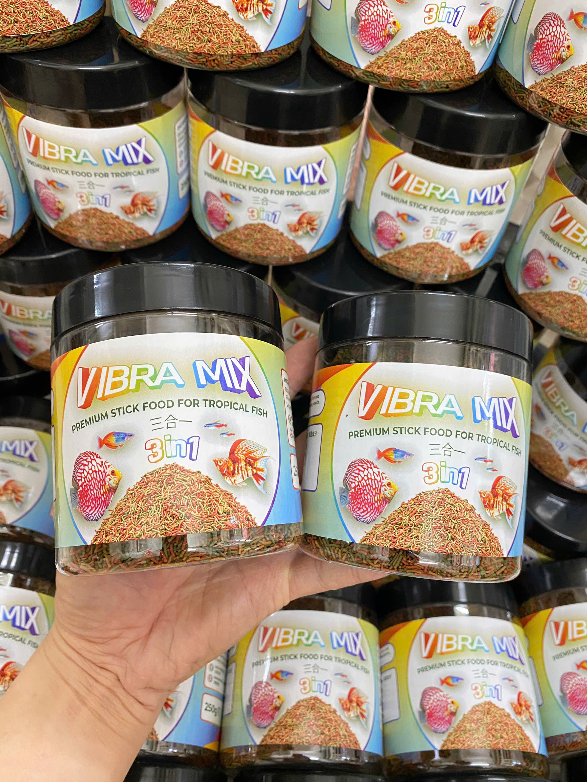 Trùng Huyết Sợi Mix Vibra Mix 250g