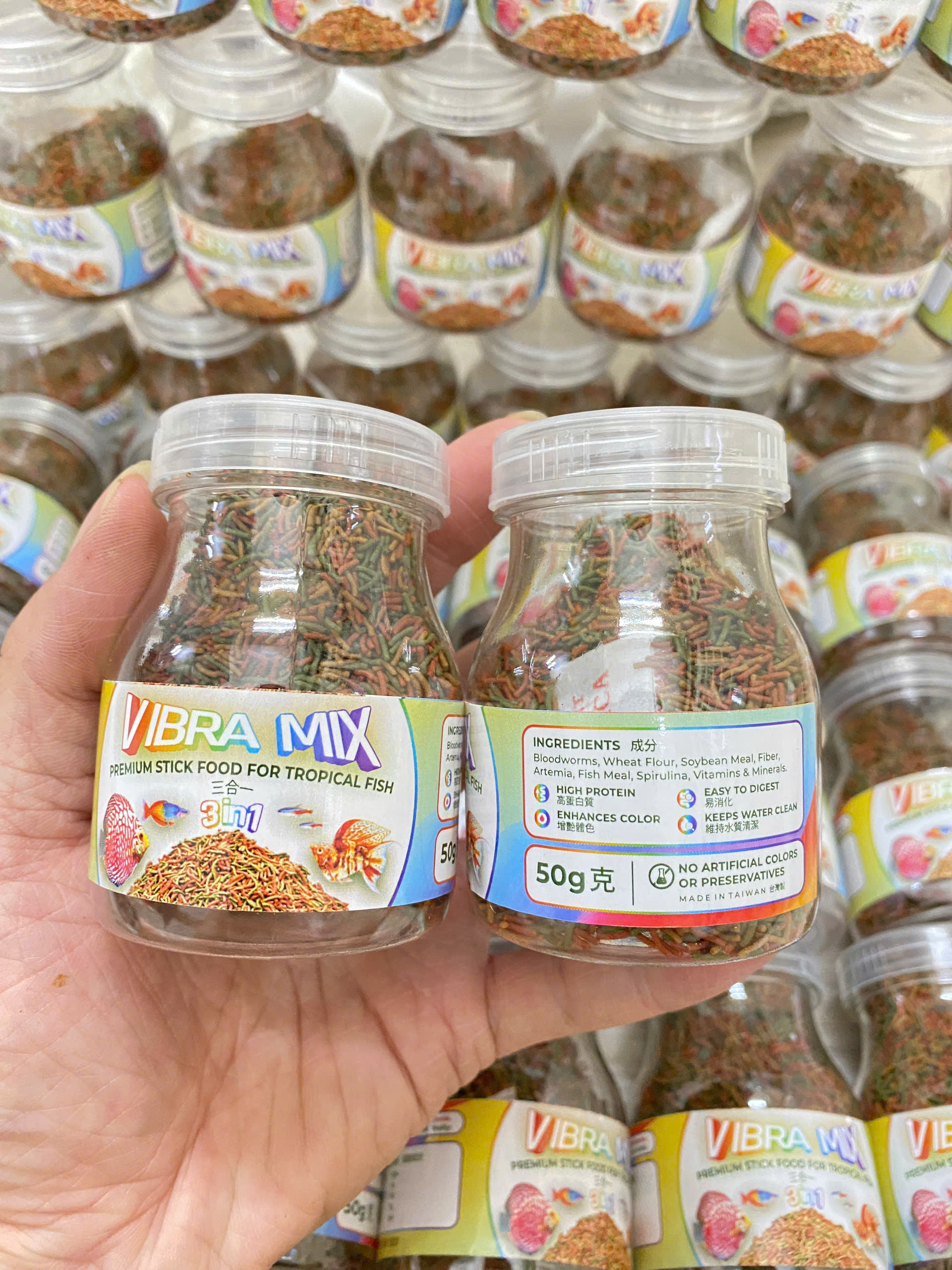 Trùng Huyết Sợi Mix Vibra Mix 50g