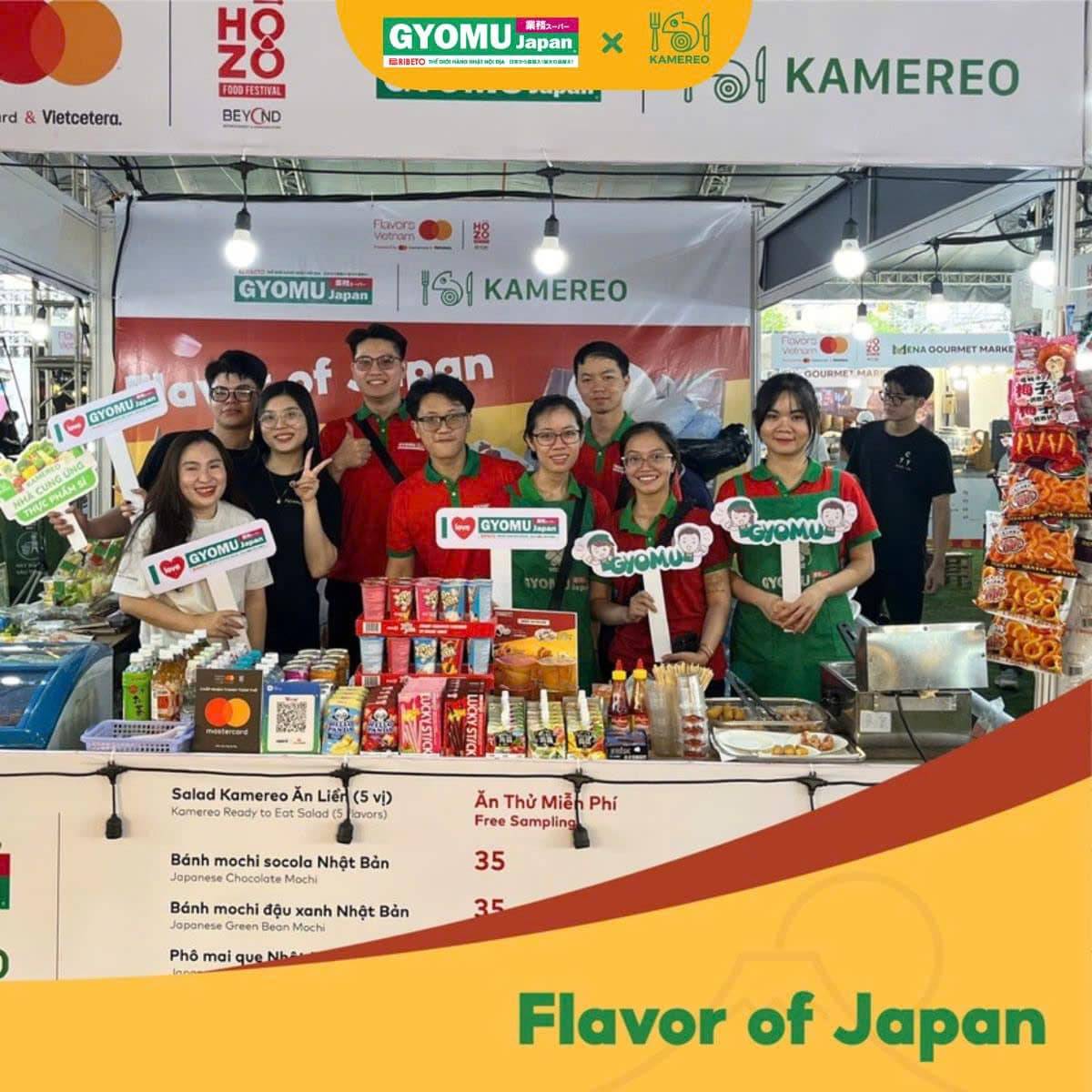 🎉 GYOMU JAPAN và KAMEREO Đã Có Mặt Tại Flavors Festival 2024 🎉