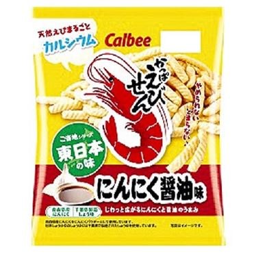 SNACK CALBEE TÔM VỊ TỎI NƯỚC TƯƠNG 64g T12.jpg