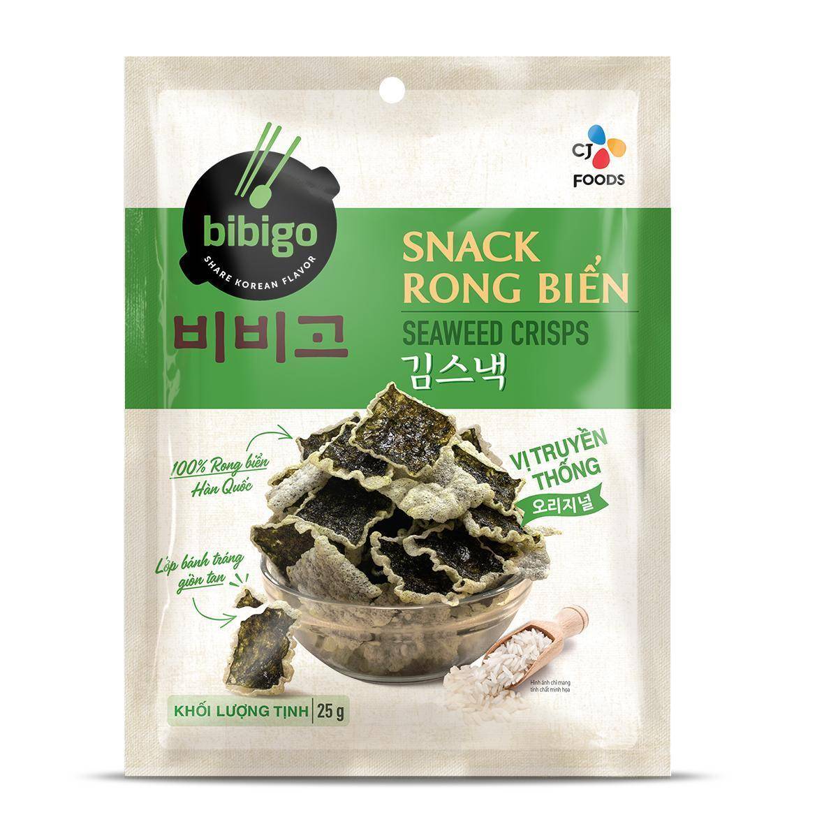 Snack Rong Biển Vị Truyền Thống Hàn Quốc