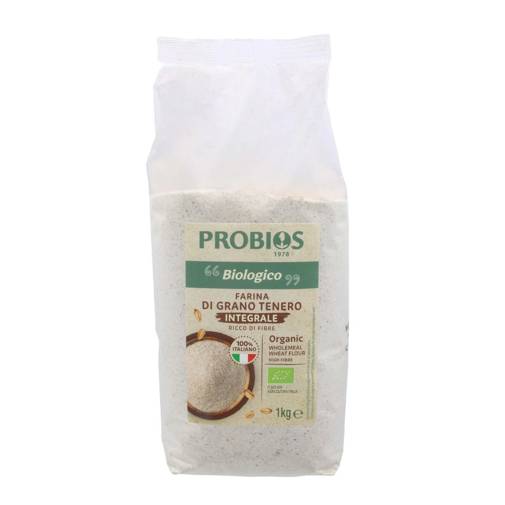 Bột mì nguyên cám hữu cơ Probios 1kg