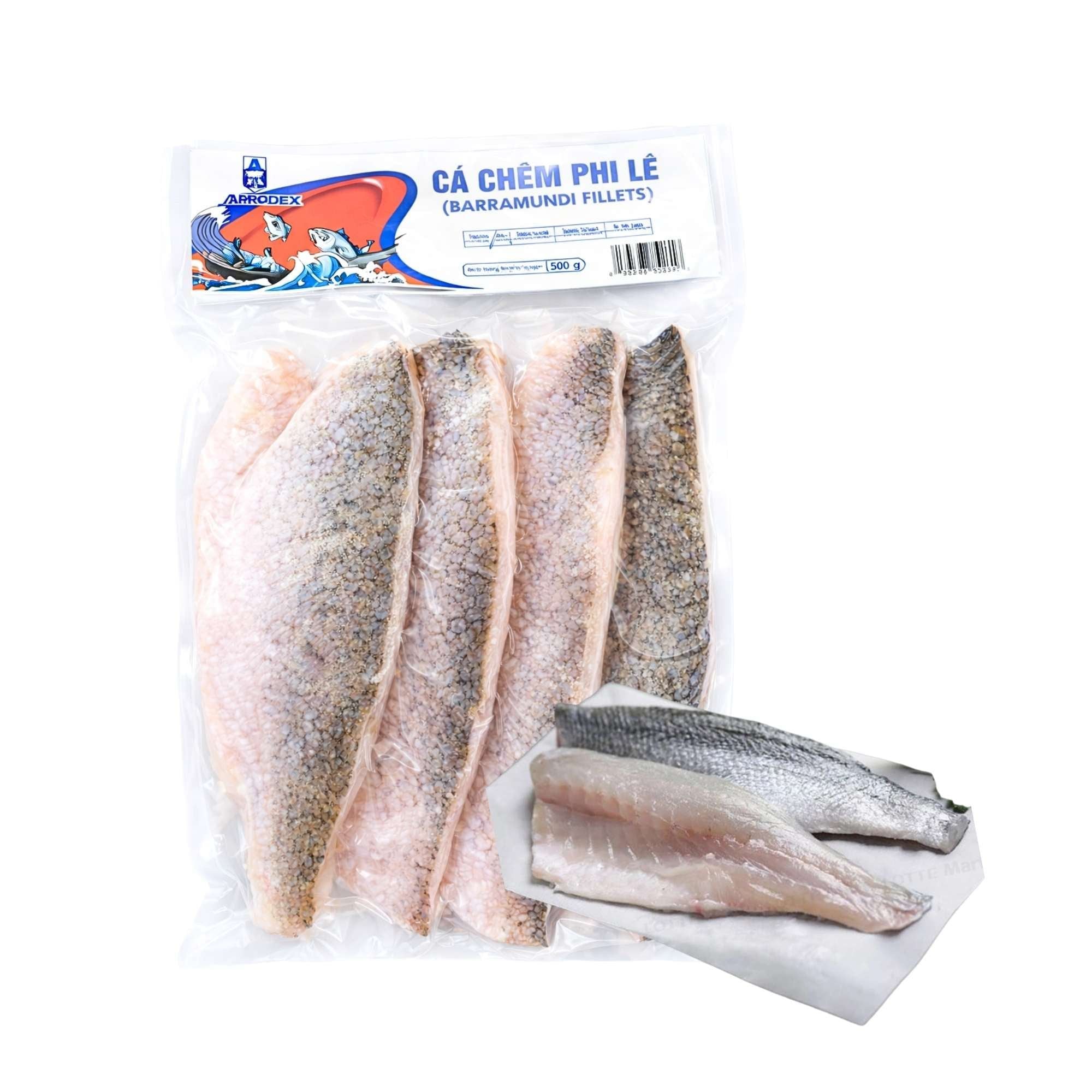 Cá chẽm phi lê SEAPRODEX 500G