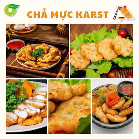 Chả mực Karst