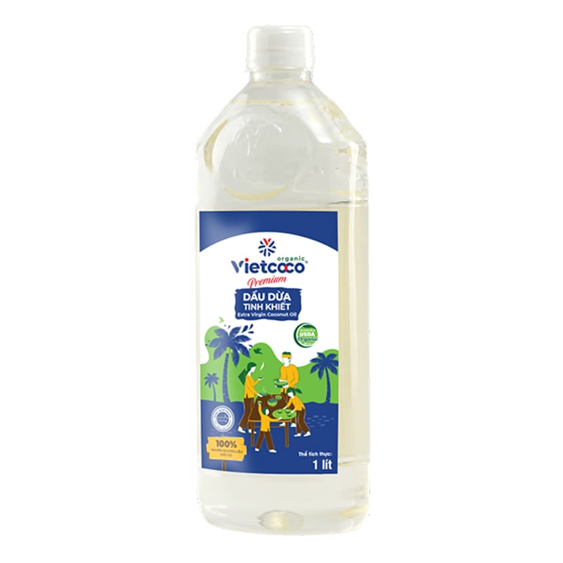 Dầu dừa hữu cơ Vietcoco 500ml