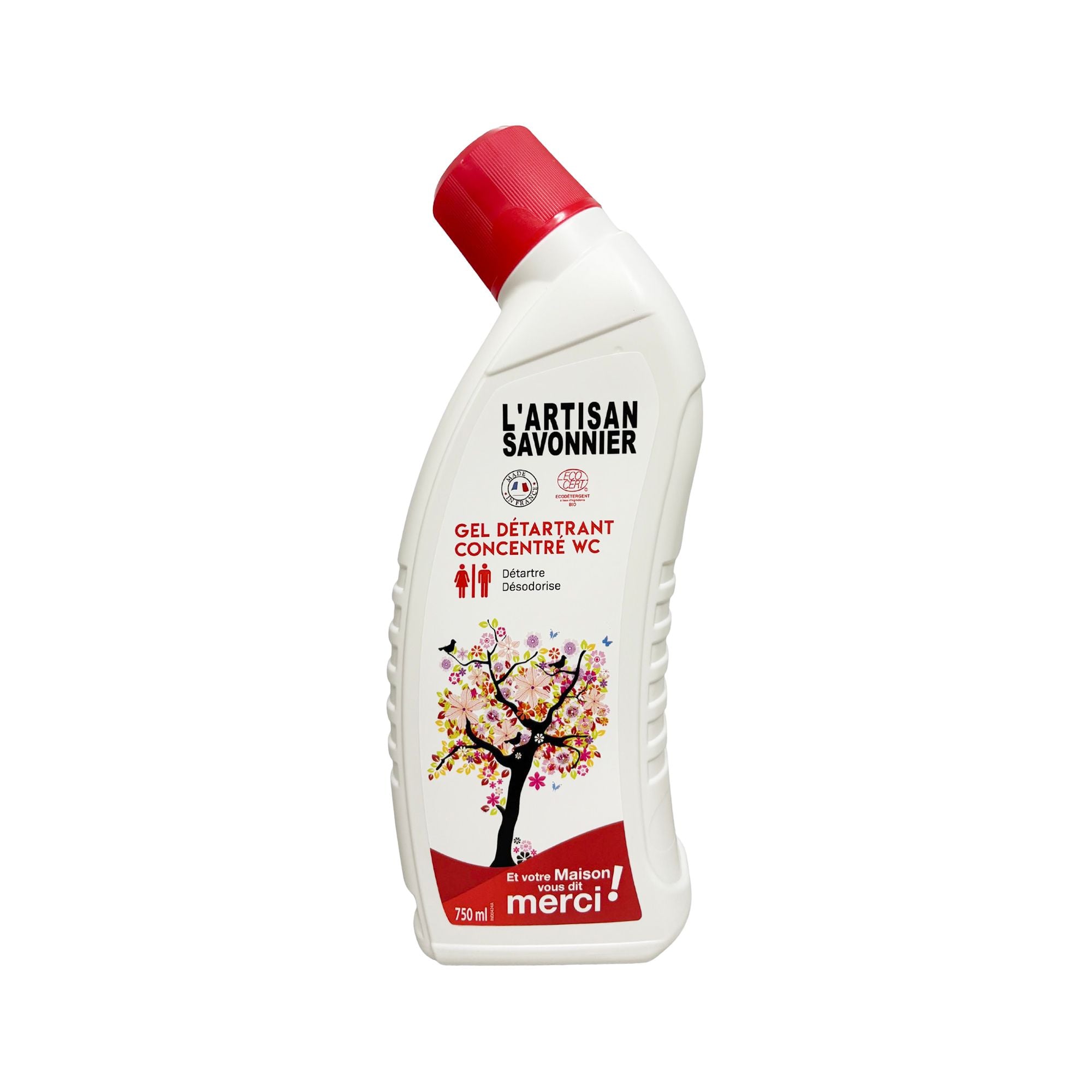 Gel tẩy rửa bồn cầu hữu cơ Artisan Savonier 750ml