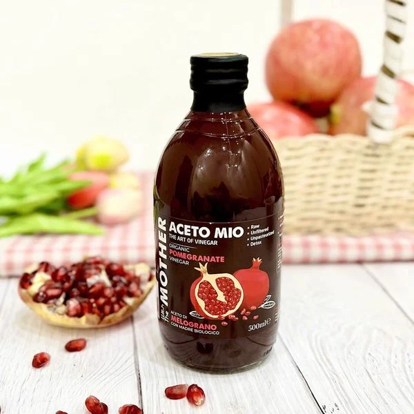 Giấm lựu hữu cơ Aceto Mio 500ml
