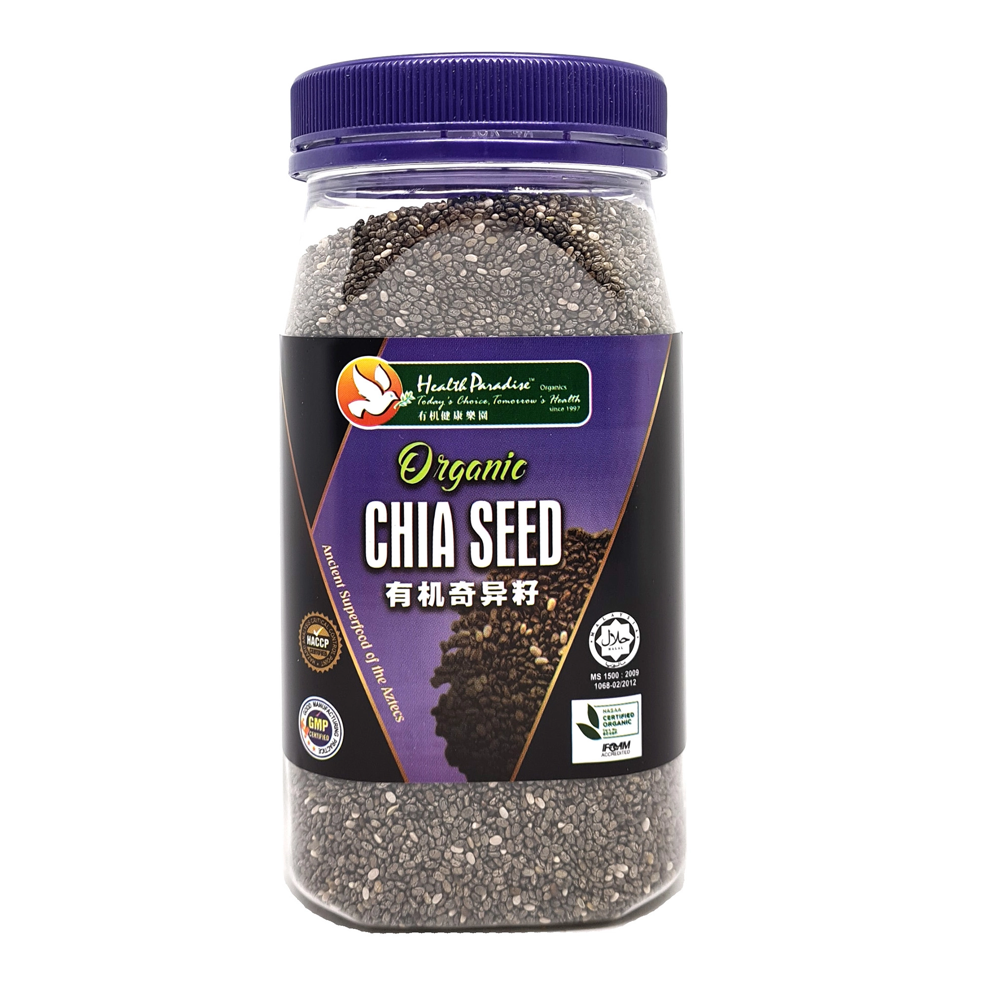 Hạt chia hữu cơ Health Paradise 220G