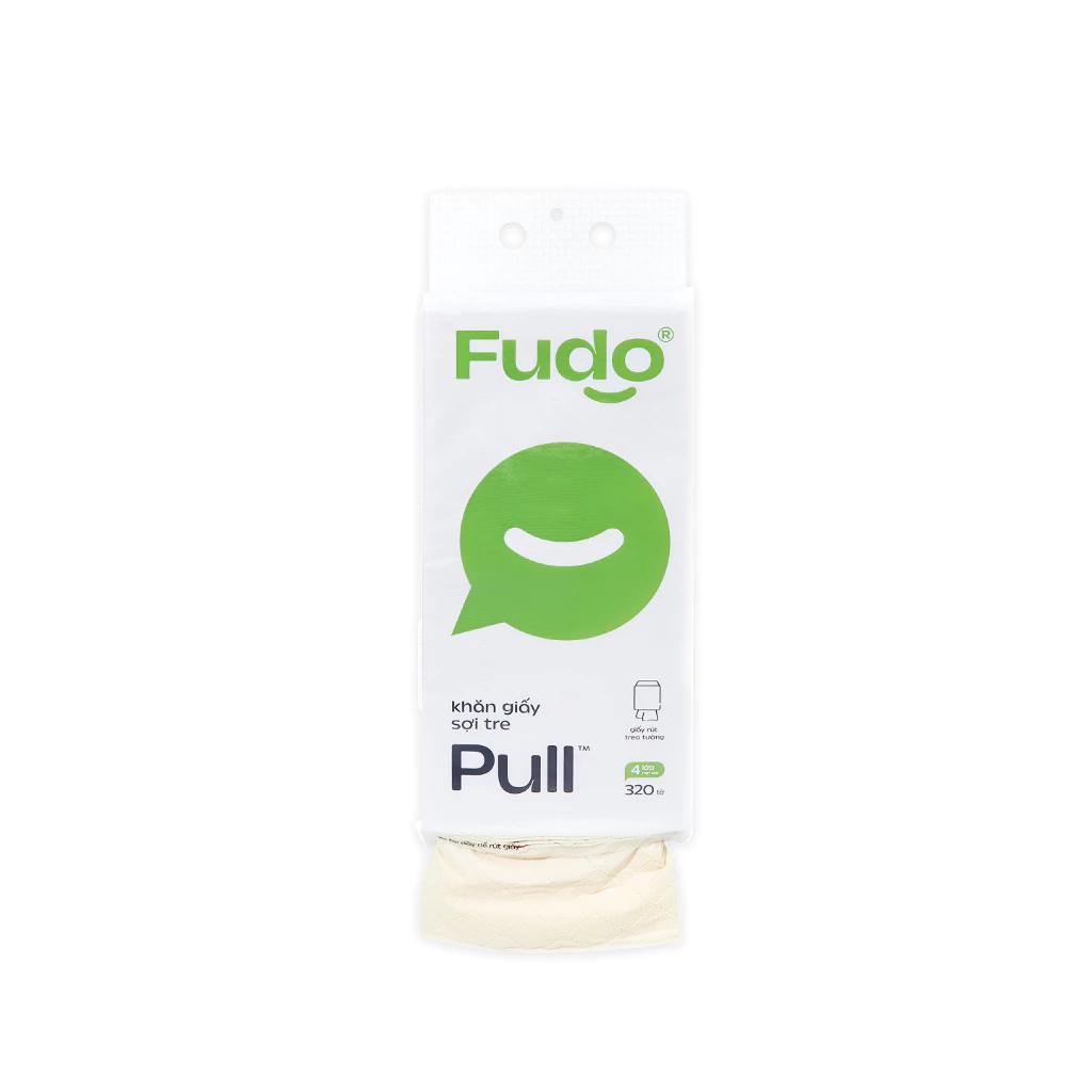 Khăn giấy rút sợi tre Fudo 320 tờ