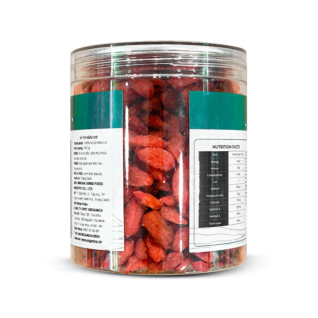 Kỷ tử hữu cơ Sonlanga 200gr