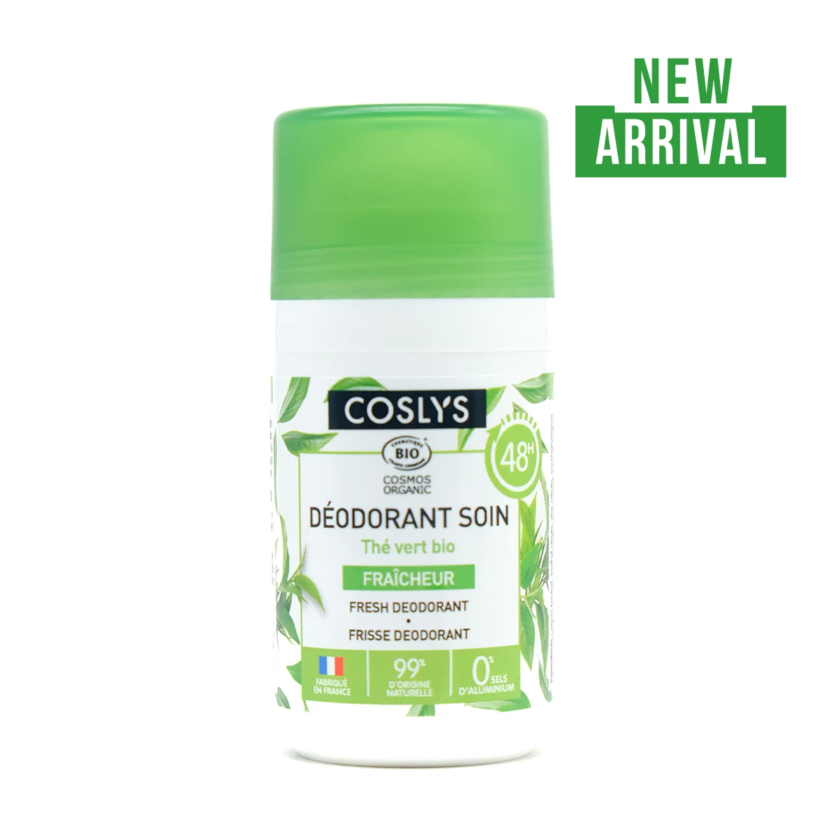 Lăn khử mùi hữu cơ Coslys 50ml