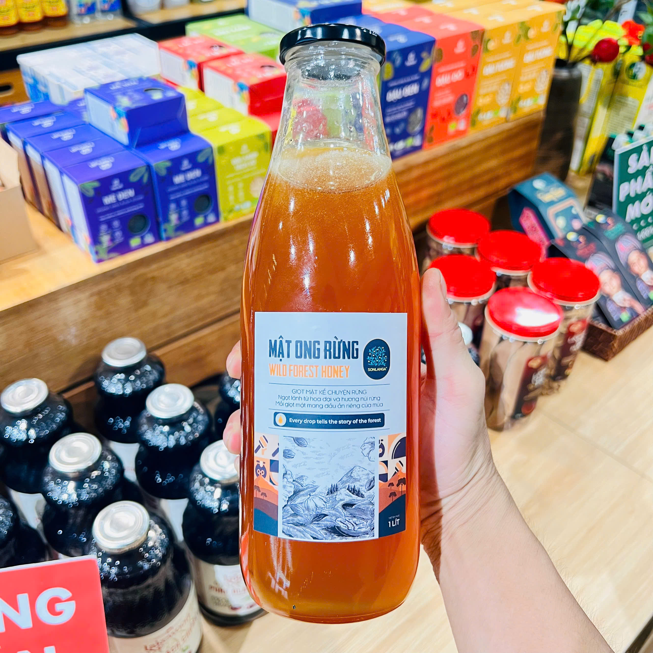 Mật ong rừng Sonlanga 1lít