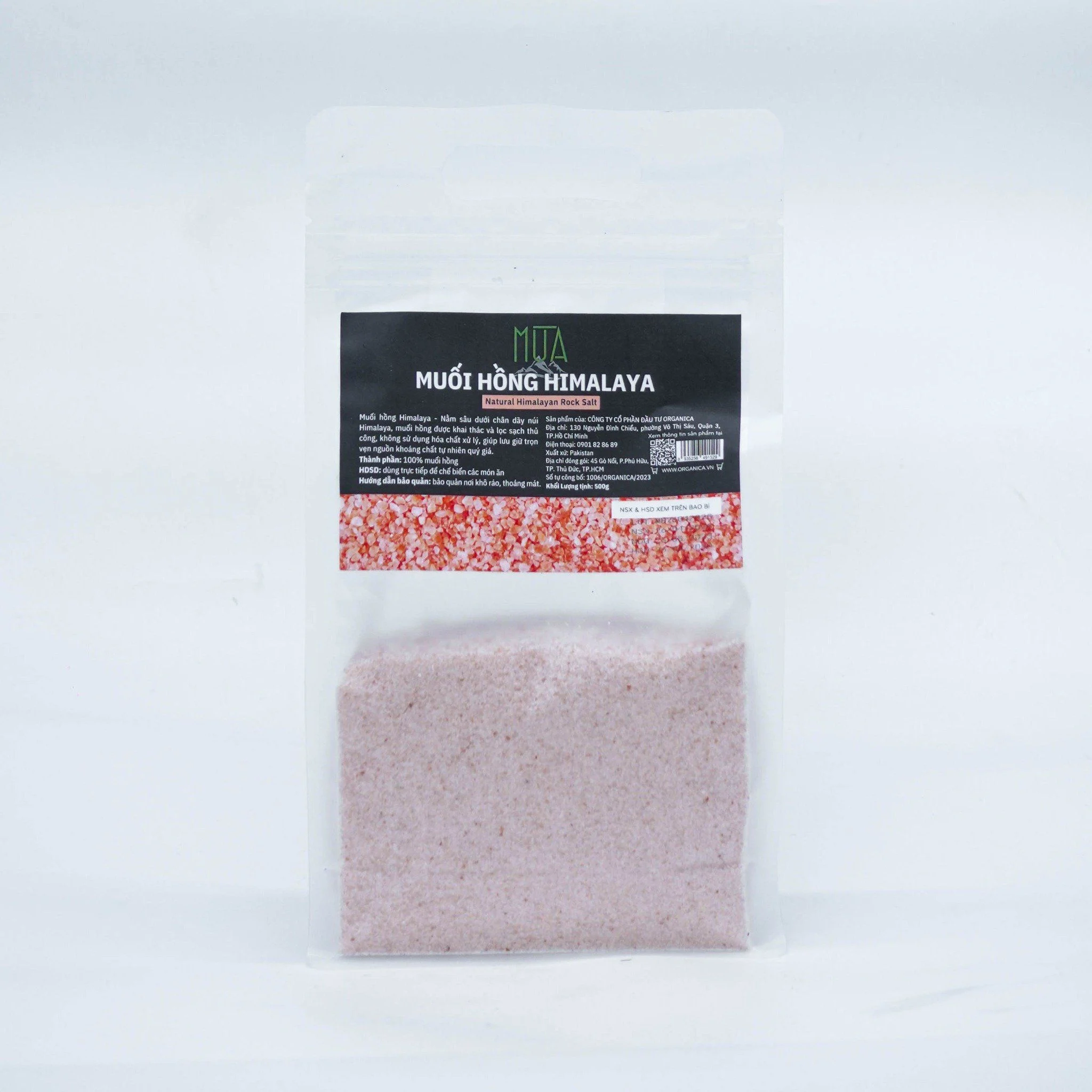 Muối hồng Himalaya Mùa 500gr