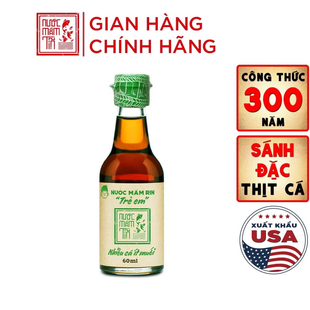 Nước Mắm Tĩn trẻ em 42N 60ML