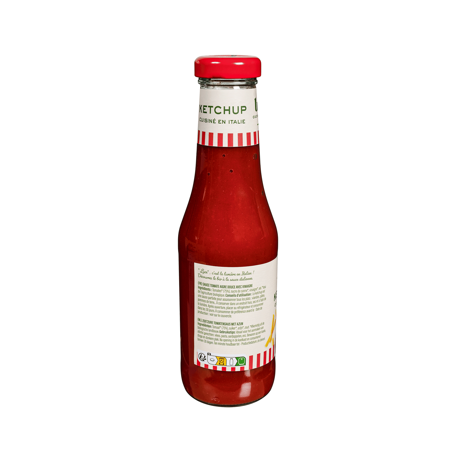 Sốt tương cà ketchup hữu cơ Luce 500g