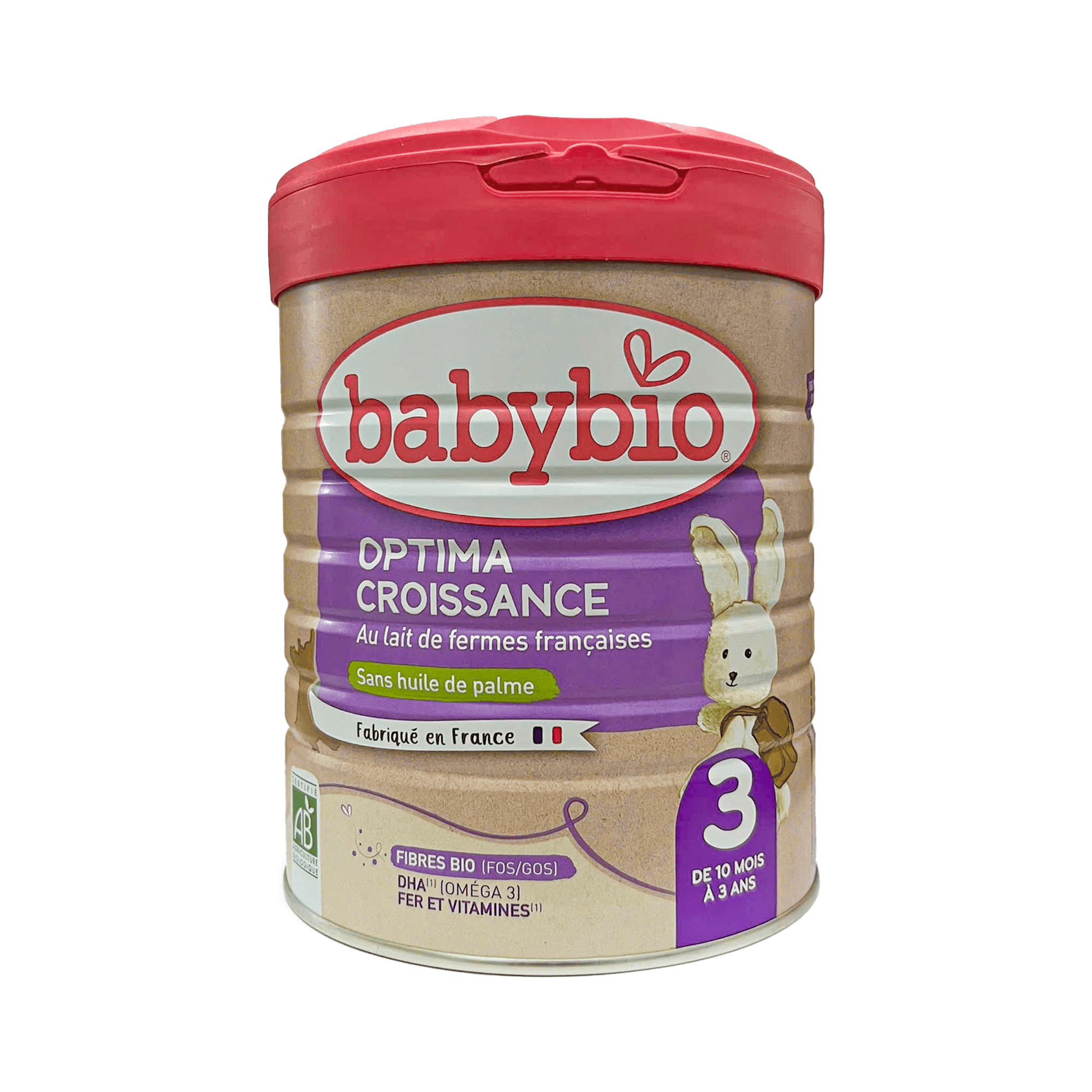 Sữa bò hữu cơ tăng trưởng Babybio số 3 dòng Optima