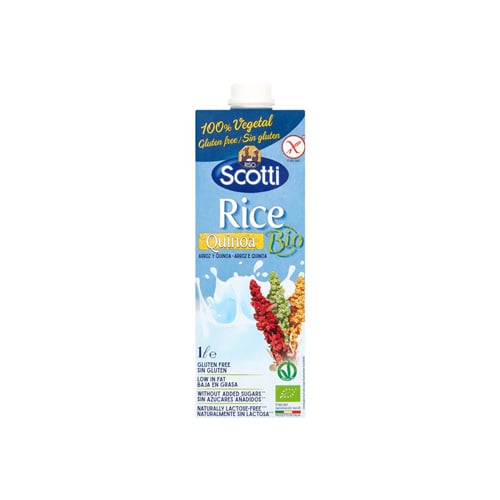 Sữa gạo diêm mạch hữu cơ Riso Scotti 1 lít