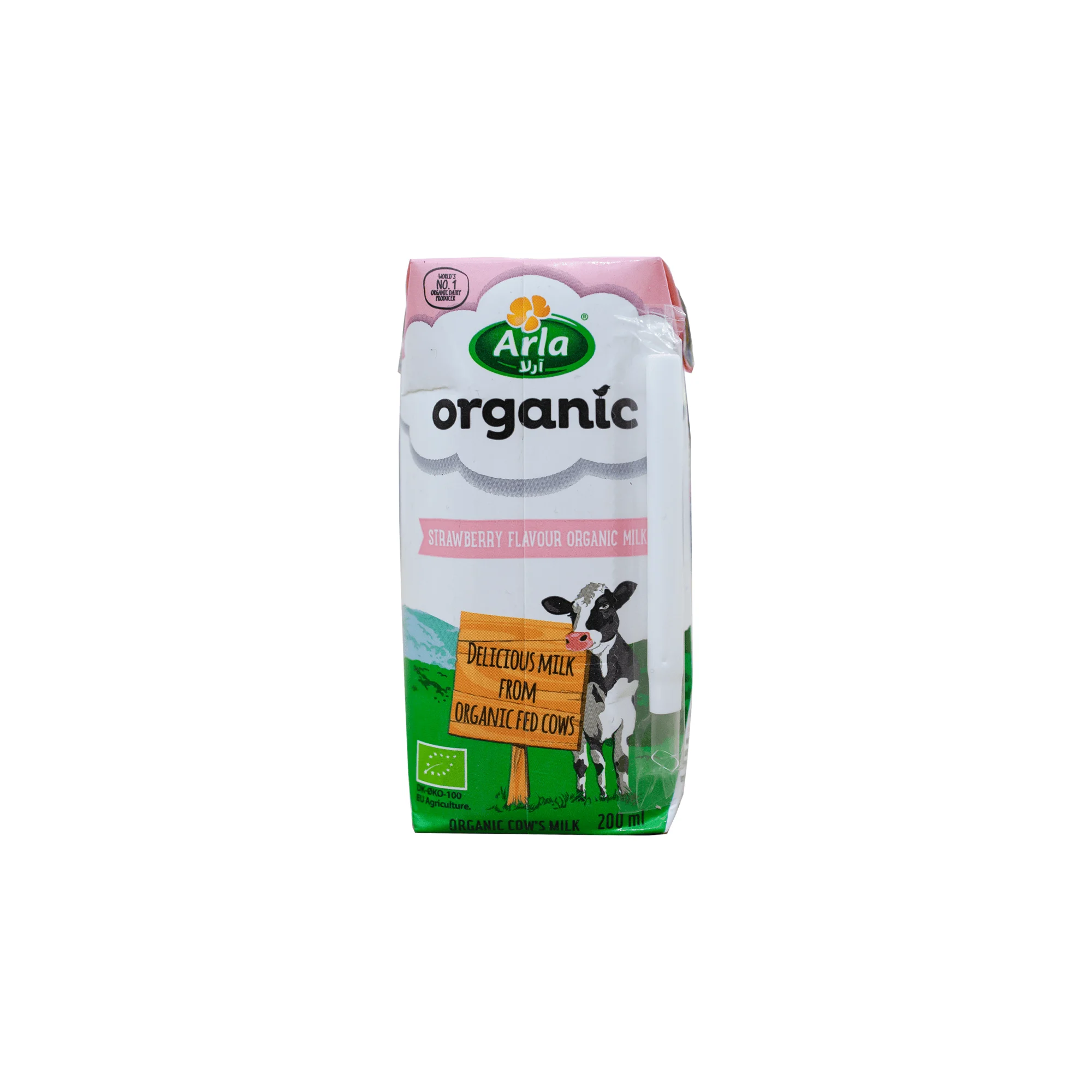 Sữa tươi dâu hữu cơ Arla 200ml