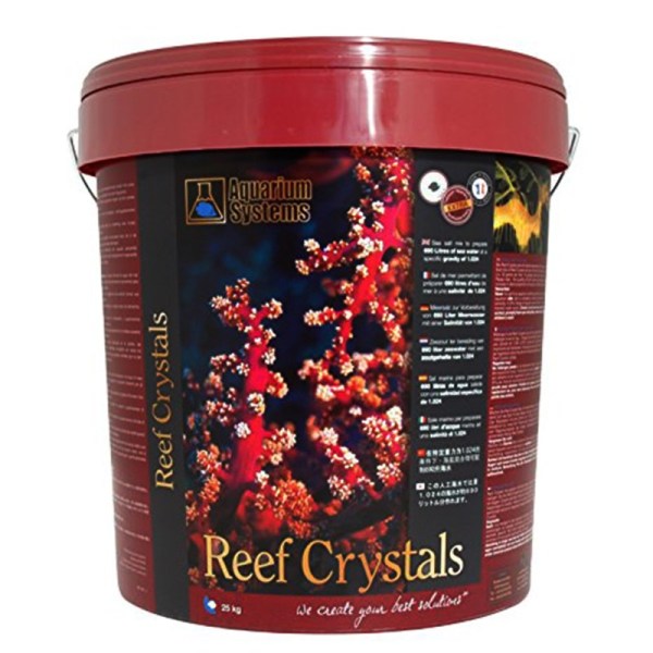 Muối Pháp Reef Crystals cho hồ nước mặn 25kg